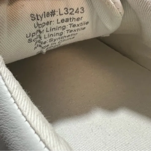 Madewell Sidewalk White Leather Sneakers Womens 10 Mens 8.5 L3243 - Image 9