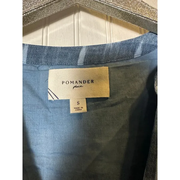 Tuckernuck Pomander Place Blue Ikat Kenzo Dress - Image 3