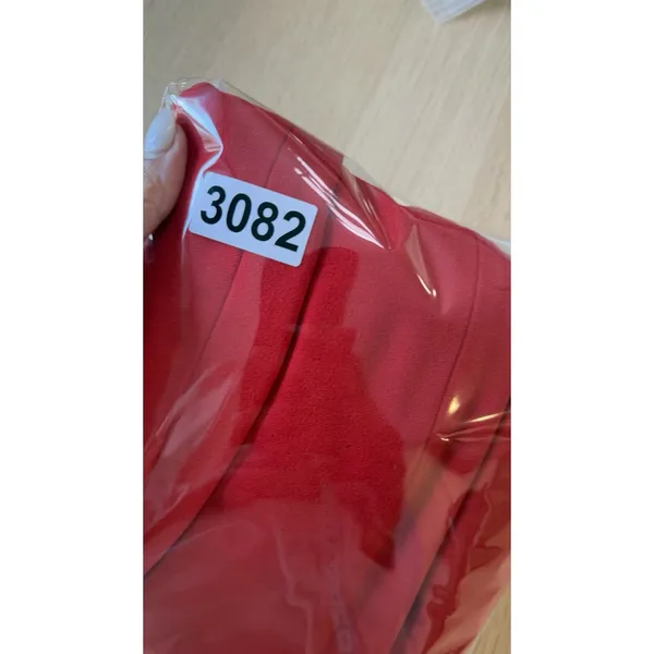 Heiress Beverly Hills Diamante Strap Red Sexy Dress New With Tags size Small - Image 7