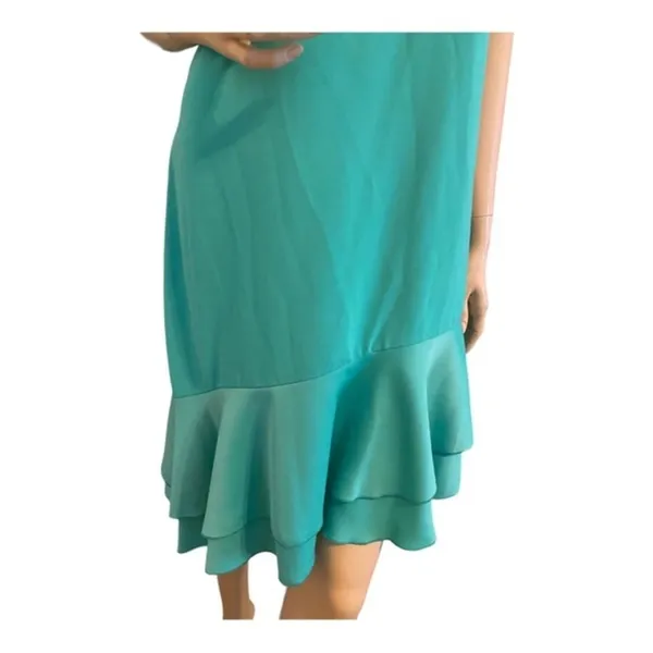 Trina Turk One Shoulder Peplum‎ Hem Cocktail Dress - Image 6