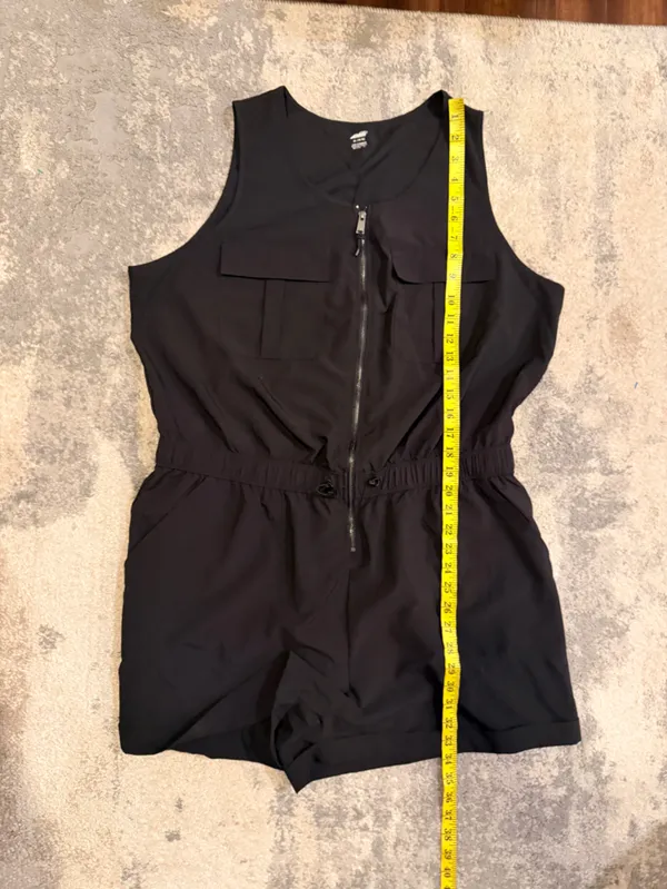 Avia Black Activewear Romper - Image 8