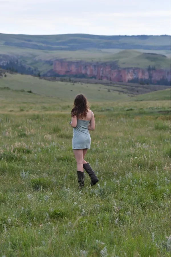 John Galt Green Mini Dress Brandy Melville - Image 2