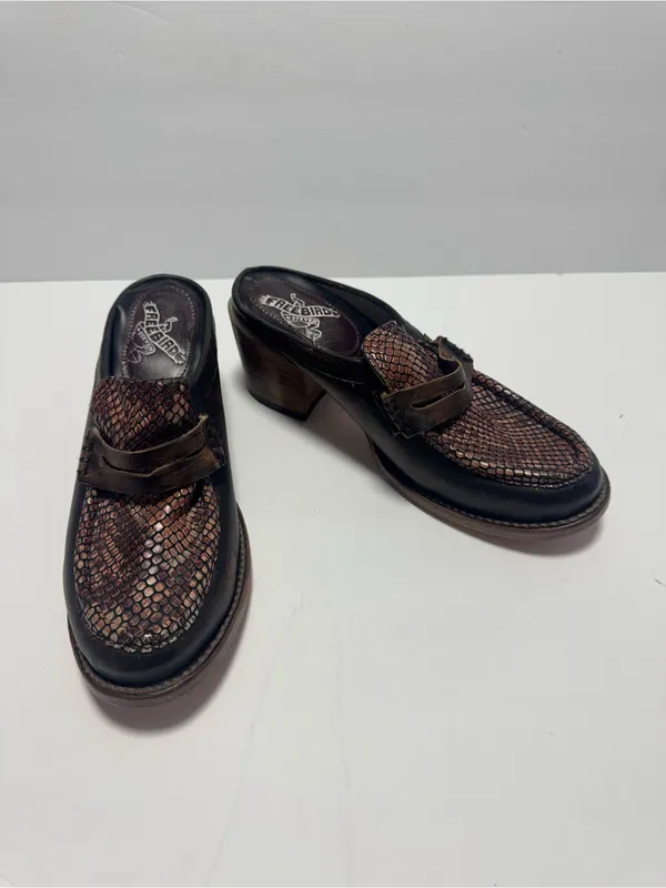 Freebird Mules Colins Leather Shoes Size 8 Western - Image 2