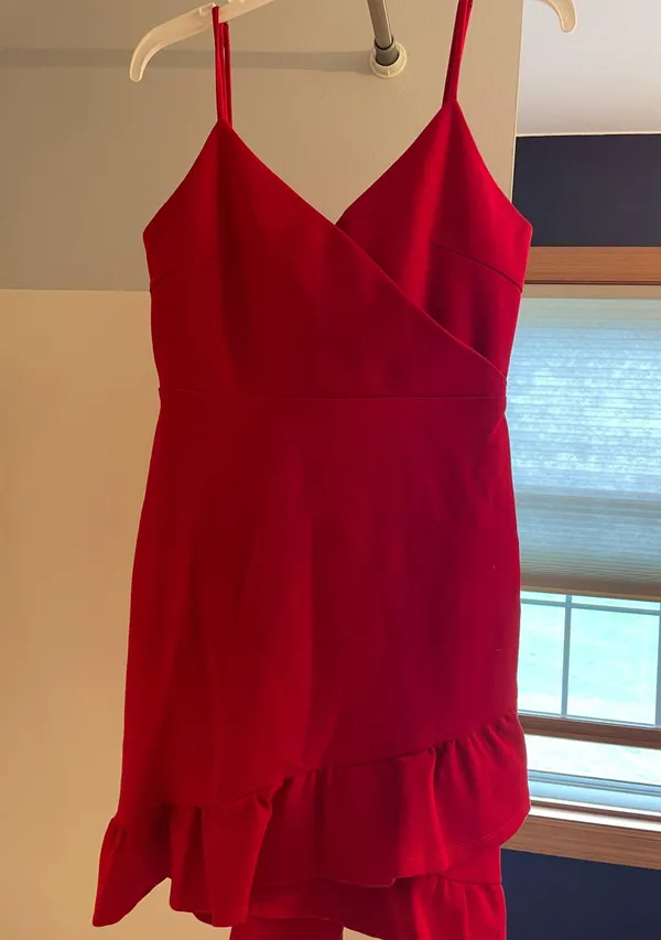 Lulus Red Mini Dress - Image 2