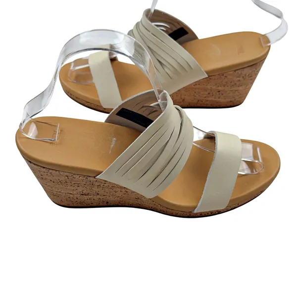 Teva Arrabelle Leather Cork Wedge Strappy Sandal - Image 4
