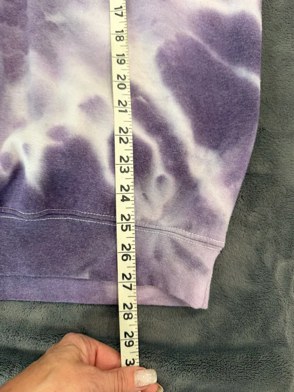 Urban Outfitters Renewal Remade Heart Tie-Dye Sweatshirt - Image 4