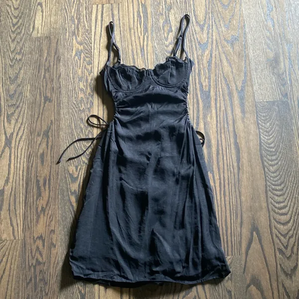 NWT Princess Polly Black Hazel Cutout Dress - Image 2