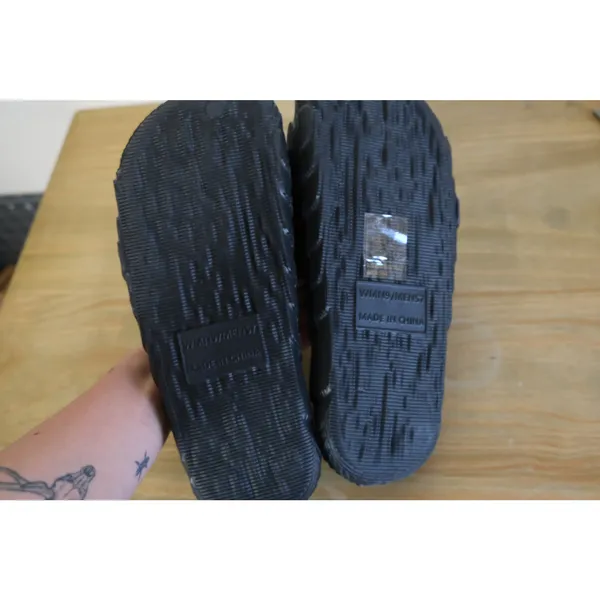 NWT Solemates Unisex Black Textured Foam Slide Slip On Sandal Mens 7 / Womens 9 - Image 4