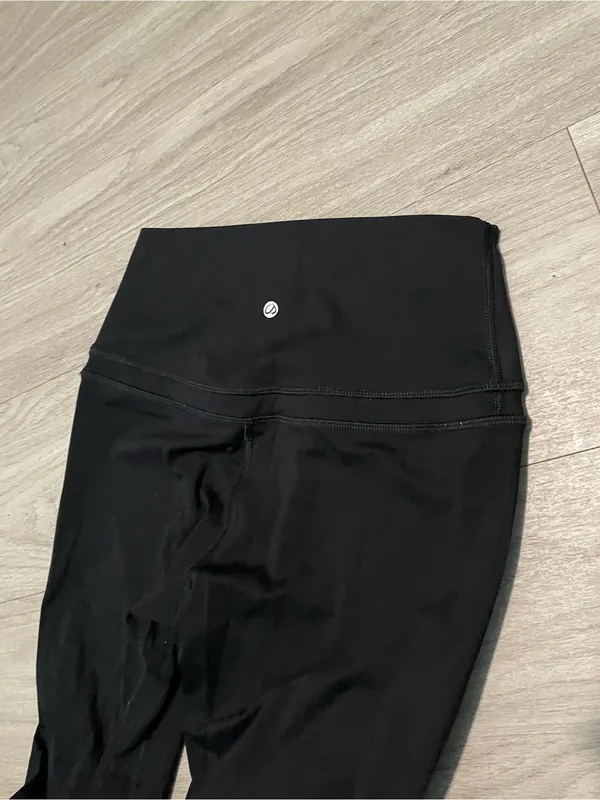 CRZ YOGA Black High-Waist Leggings - Image 2