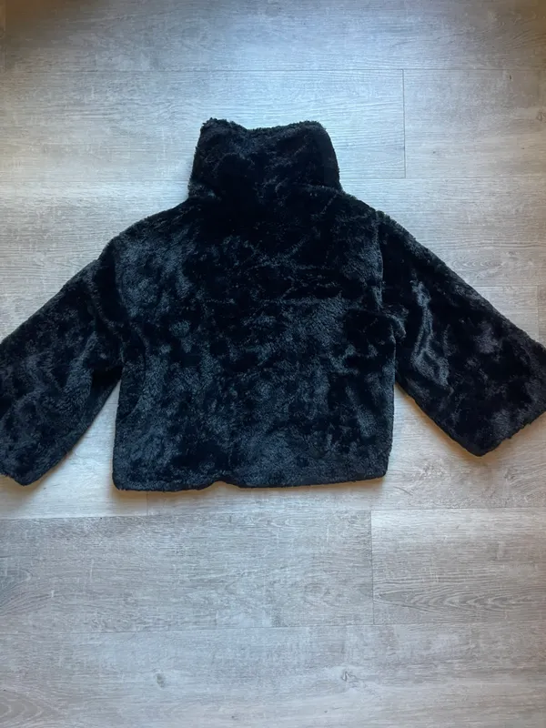WD.NY Faux Fur Bolero Jacket Size S - Image 7