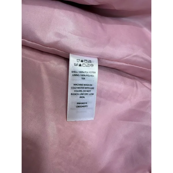 Rachel Zoe light pink tweeted jacket Small - Image 6