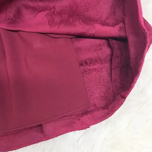 SACHIN & BABI Dress Size 0 Burgundy Mini‎ Fit & Flare Sleeveless Cocktail New - Image 8