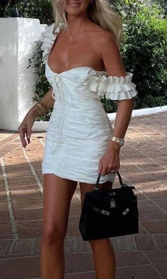 ZARA White Dress - Bride Bachorlette 💍 - Image 4