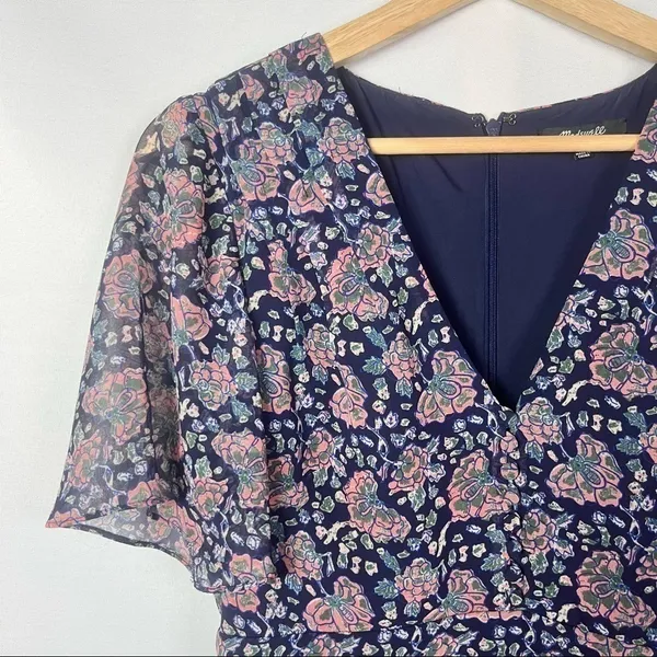 Madewell Orchard‎ Flutter Sleeve Mini Dress 4 - Image 6