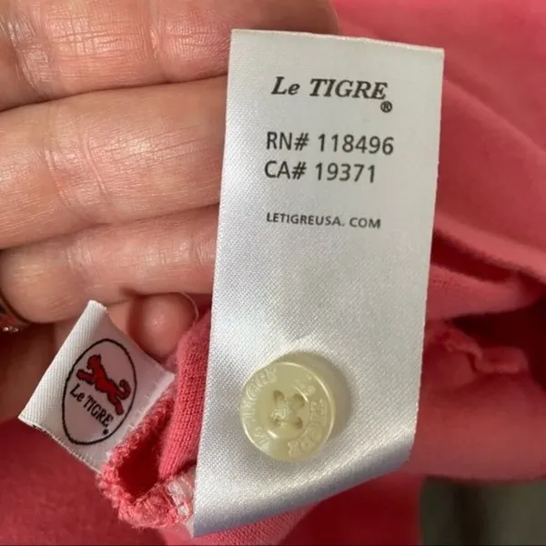 Le Tigre Pink Polo Shirt - Image 11