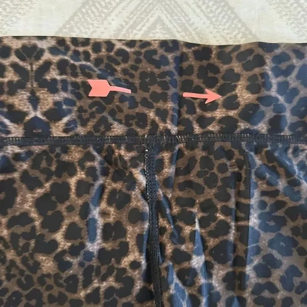 The Upside Women’s Cropped Animal Print Leggings - Image 6