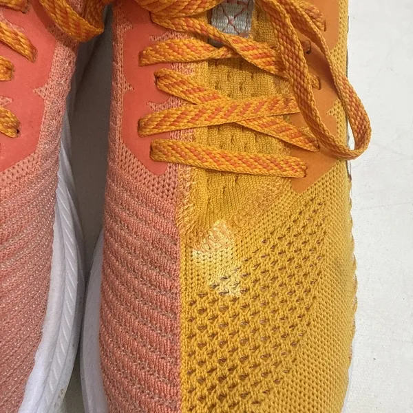 Hoka One One Carbon X 3 Orange Running Shoes Women's Size US 7.5B EU 39 - Image 3