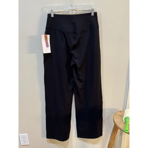 Gottex Comfort Wide Leg Black‎ Pants Size Medium Pull On - Image 3