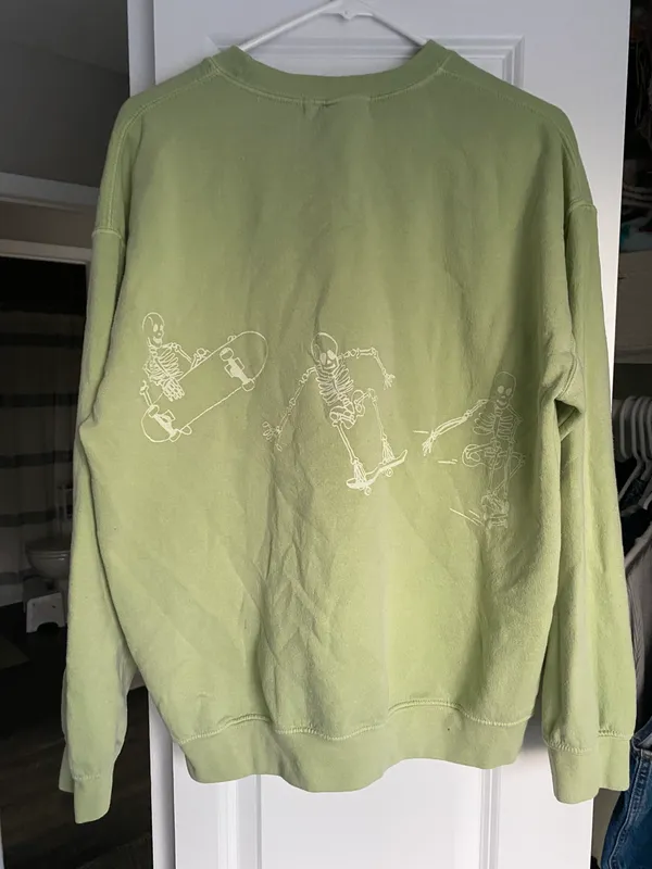 Urban Outfitters Skeleton Crewneck Sweatshirt - Image 3