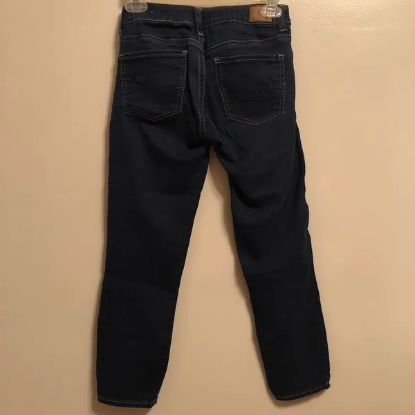 Vintage American Eagle Low Rise Cropped Jeans - Image 2