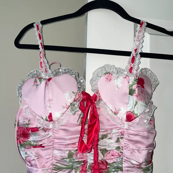For Love & Lemons Gianna Floral Mini Dress - Image 5