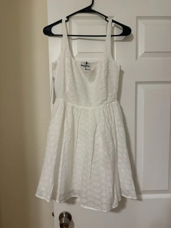 Princess Polly Dress White Mini - Image 9