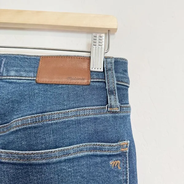 Madewell High Rise Skinny Jeans Size 27 Blue Wendover Wash Stretch Pant Capsule‎ - Image 10