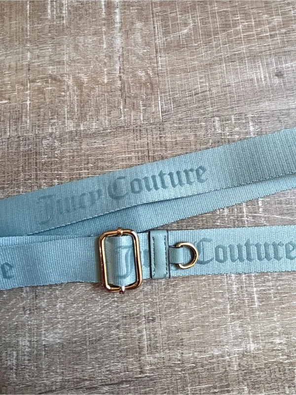 Juicy Couture Fuzzy Mint Green Mini Crossbody Bag Coin Purse Y2K McBling Bratz - Image 8