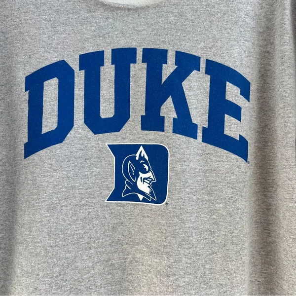 Duke University Off The Shoulder T-shirt - Image 2