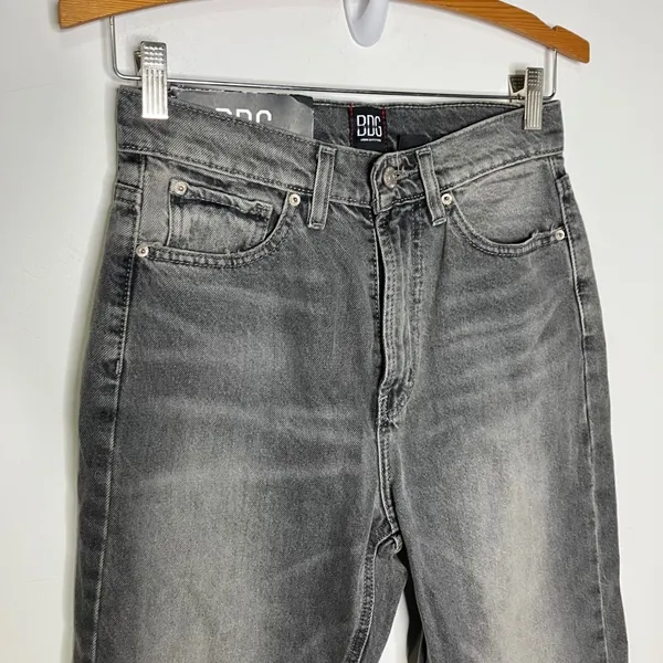 BDG Urban Outfitters‎ distressed black cowboy jeans women's size 27 new trendy - Image 2