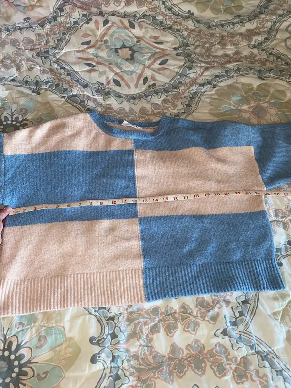 HYFVE Sweater Cropped Colorblock Medium  - Image 8