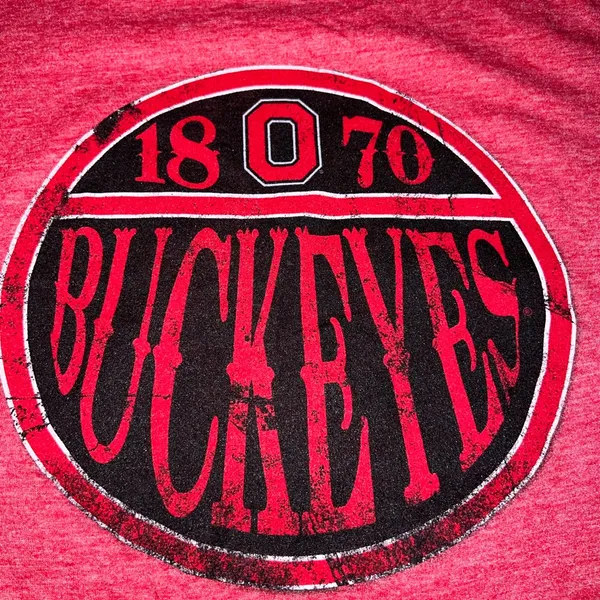 ohio state tee 35 Red Size XL - Image 2