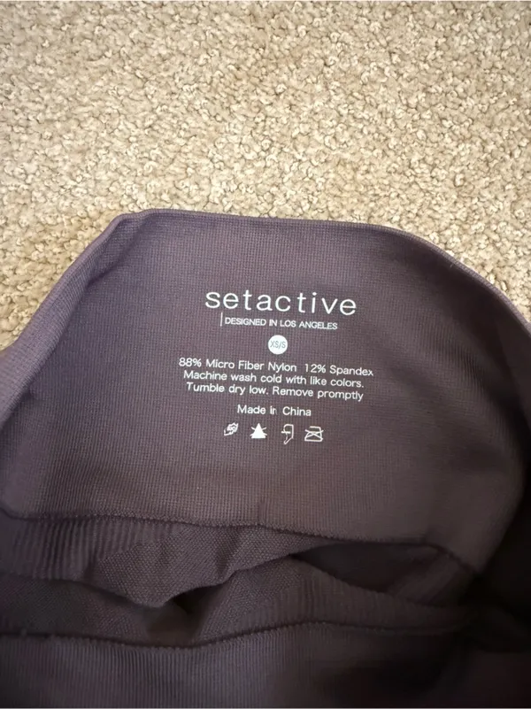 Set Active Plum Leggings - Image 4