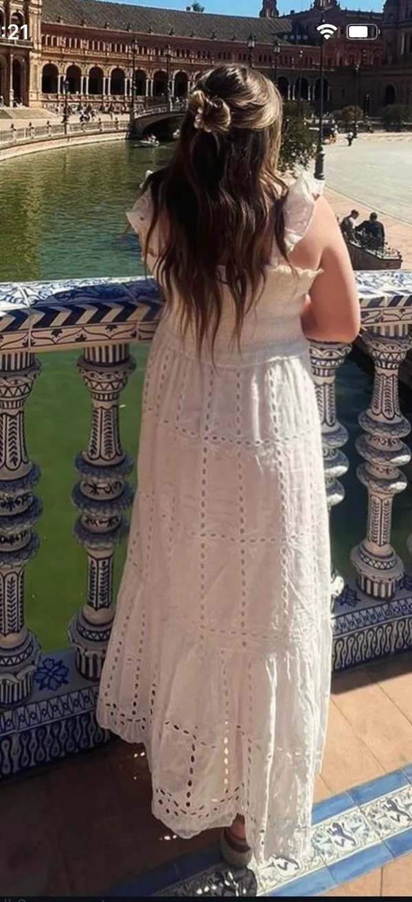Boutique Dress White - Image 2