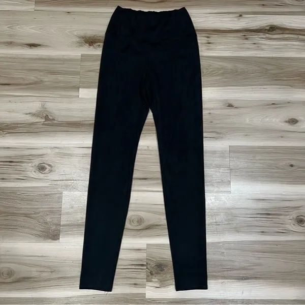 Aritzia Wilfred Free Daria Suede Pant Charcoal Women’s Medium - Image 2