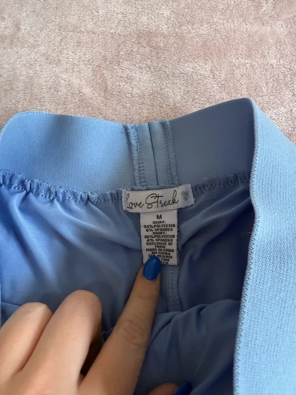 Love Streak Blue skirt - Image 2