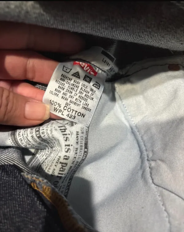 Vintage 501 Levi’s Jeans Button Fly - Image 4