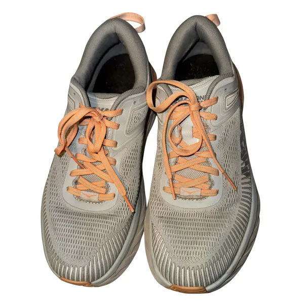 Size 9.5D - Hoka One One HOKA Bondi 7 Harbor Mist Sharkskin Women's Sneakers - Image 2