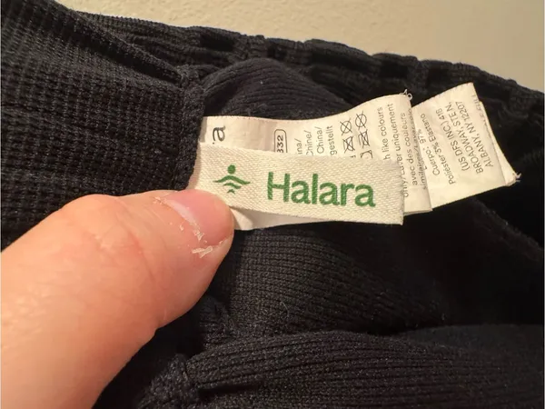Medium PETITIE Halara Flex™ High Waisted Pocket Wide Leg Waffle Work Pants - Image 7
