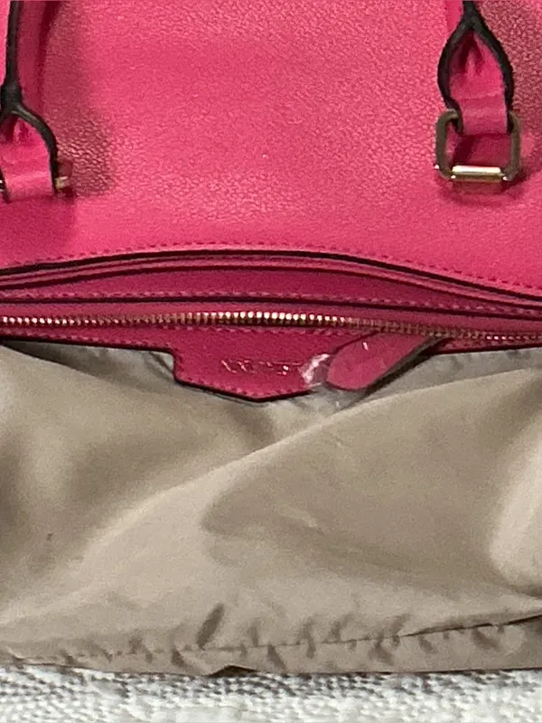 Nine West Strawberry Pink Shoulder Bag Purse Women’s Handbag Large - Image 5