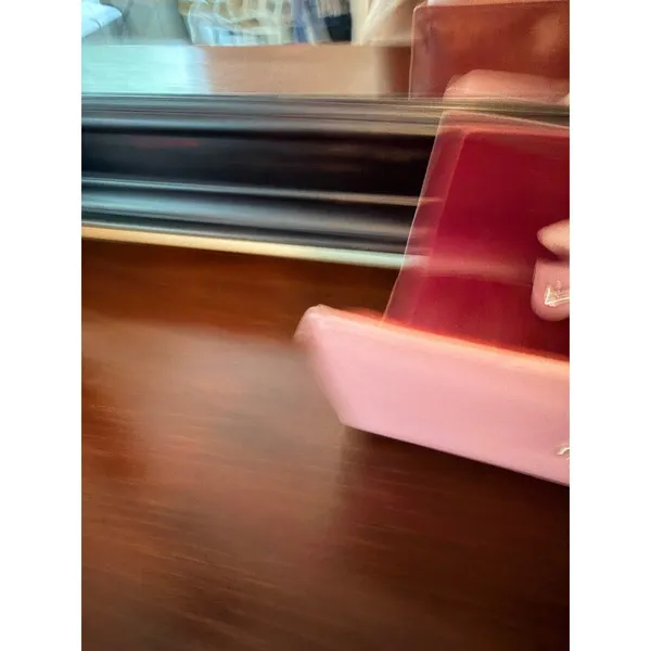 Kate Spade Wallet Women OS Pink Leather‎ Bifold Phone Case Clutch Burgundy - Image 6