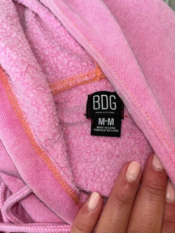 Urban Outfitters Sleeveless Pink Hoodie - Image 4