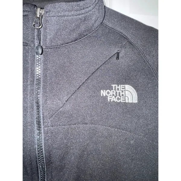The North Face‎ Women's TKA Stretch Full-Zip Jacket – Black – Size Large (L) - Image 4