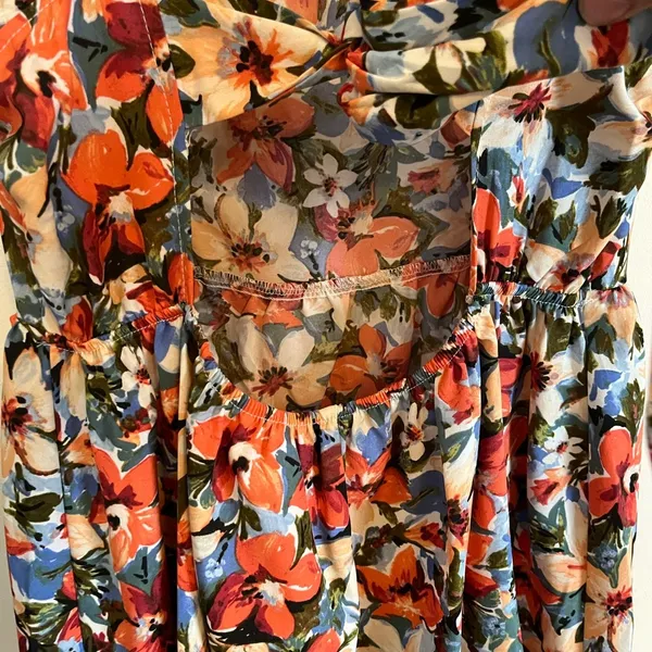SheIn Floral sun dress - Image 4