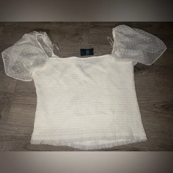 Abercrombie & fitch NWD WOMENS XL Cropped Blouse - moving/downsizing see more - Image 4