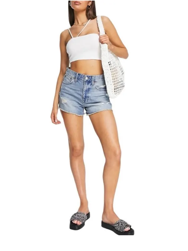 Madewell Relaxed Denim Shorts - Image 10