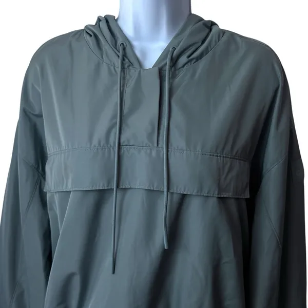 Alo International Anorak Hoodie Cosmic Grey‎ Athletic Outdoors Utility L - Image 4