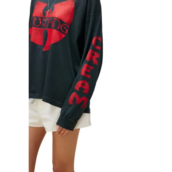 DAYDREAMER Wu-Tang Clan "C.R.E.A.M." Long Sleeve Merch Tee Size S New MSRP $106 - Image 6