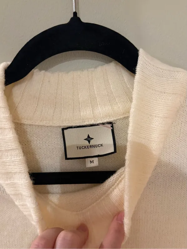 Tuckernuck Cream Sweater Dress - Image 3