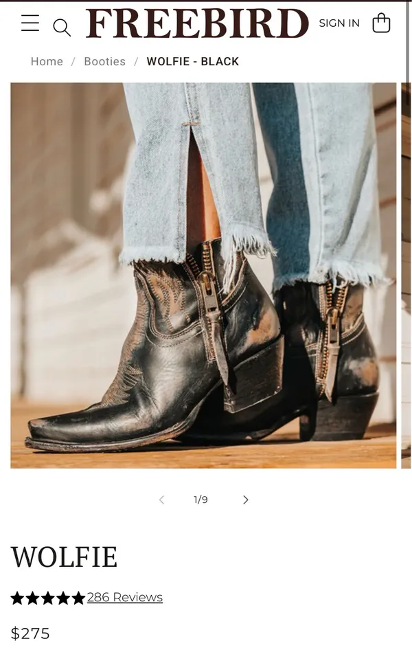 Freebird Wolfie Boots - Image 2